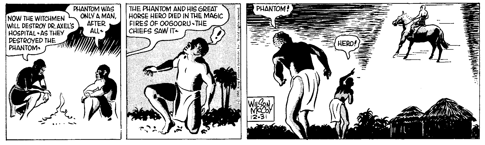 Vintage Phantom Daily - 31 Dec 1959 (Thu)